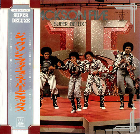 Jackson Five – Super Deluxe (1972, Blue And White Obi, Vinyl