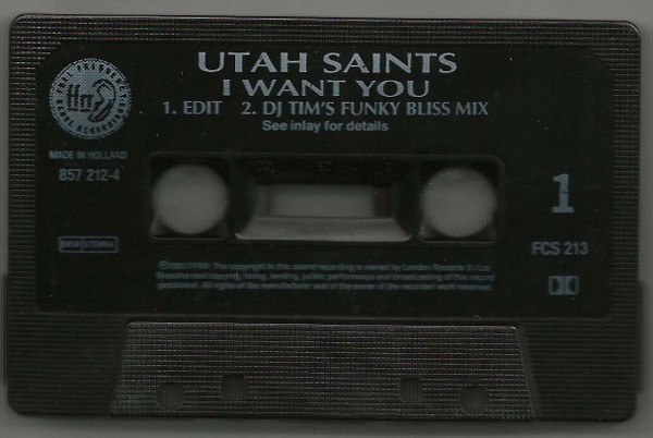 Album herunterladen Utah Saints - I Want You