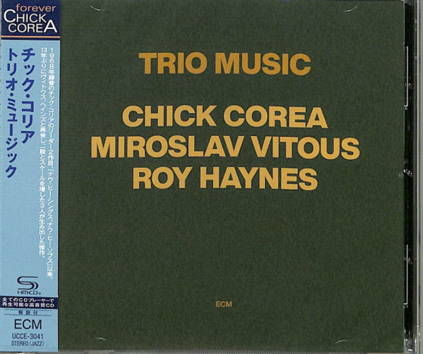 Chick Corea, Miroslav Vitous, Roy Haynes - Trio Music | Releases 