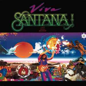 Portada de album Santana - Viva Santana
