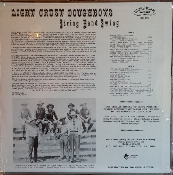 ladda ner album Light Crust Doughboys - String Band Swing Volume 2