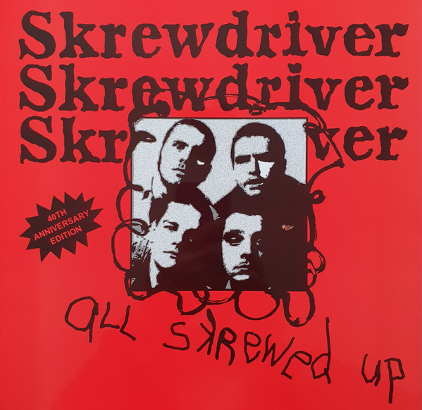 Skrewdriver – All Skrewed Up (40th Anniversary Edition) (2020, Red 