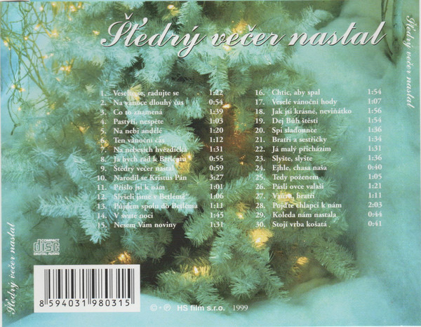 descargar álbum Various - Štedrý Večer Nastal Nejkrásnější České Koledy