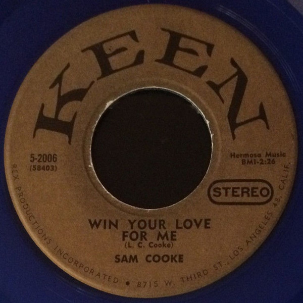 Sam Cooke – Win Your Love For Me (1958, Vinyl) - Discogs