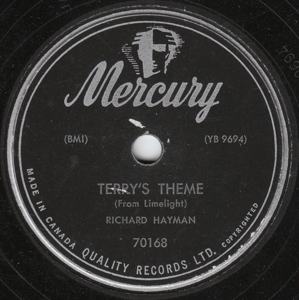 ladda ner album Richard Hayman And His Orchestra - Terrys Theme Eyes Of Blue