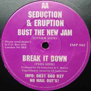 DJ Seduction - Bust The New Jam / Break It Down album cover