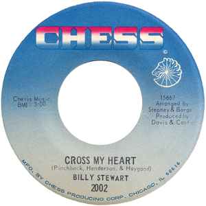 Billy Stewart - Cross My Heart album cover