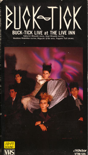 Buck-Tick – Buck-Tick Live At The Live Inn (1987, VHS) - Discogs