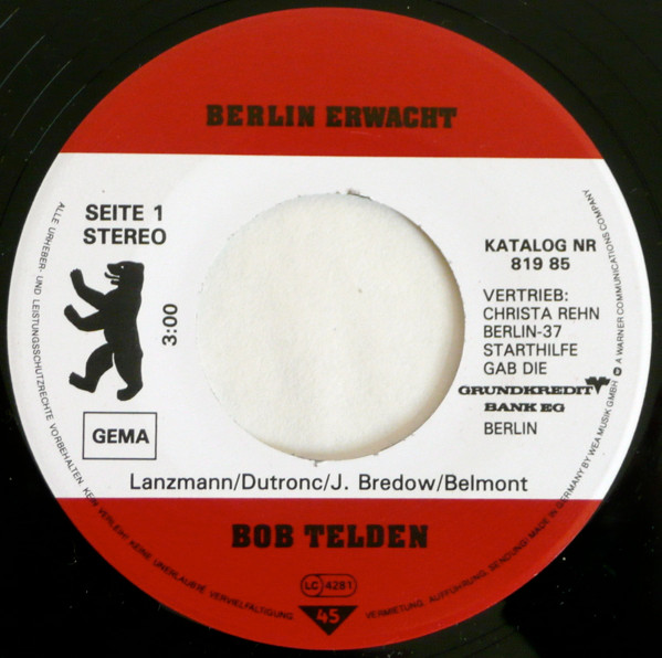 baixar álbum Bob Telden - Berlin Erwacht