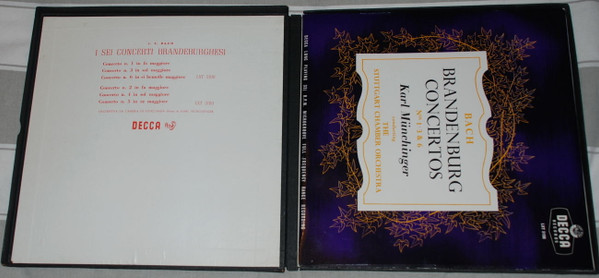 ladda ner album JS Bach, Karl Münchinger, Stuttgart Chamber Orchestra - I Sei Concerti Brandeburghesi
