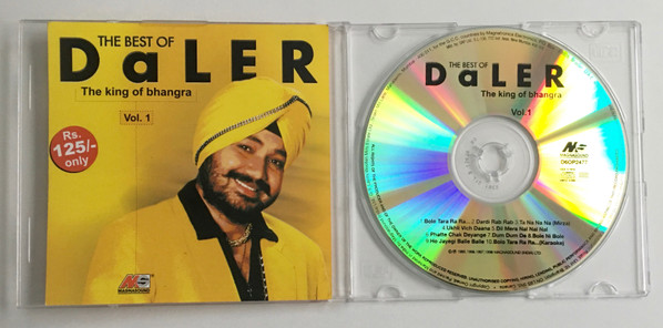 Daler Mehndi THE KING OF BHANGRA Clamshell 1998 Cassette Tape Good  Condition | eBay