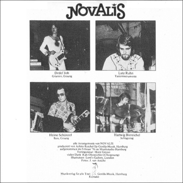 last ned album Novalis - Sommerabend