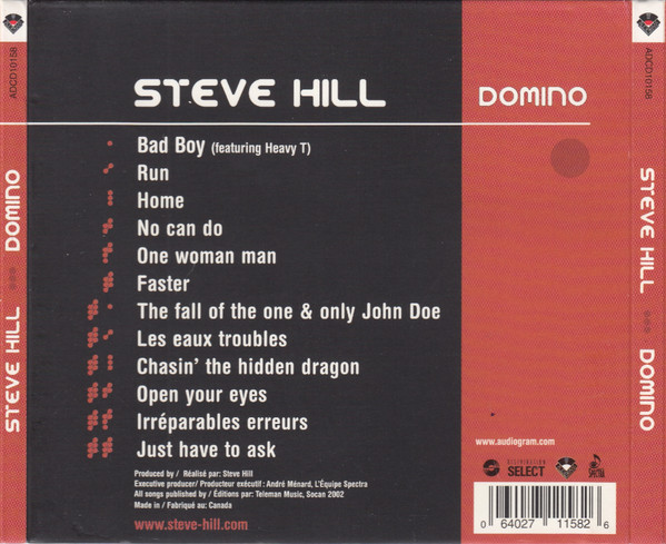descargar álbum Steve Hill - Domino