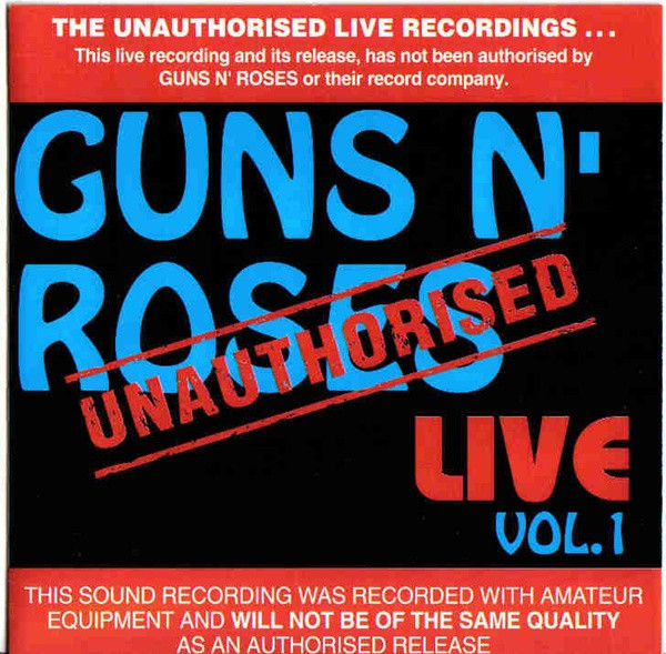 Guns N' Roses – Halloween On The Horizon (1989, CD) - Discogs