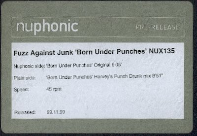 Album herunterladen Fuzz Against Junk - Born Under Punches