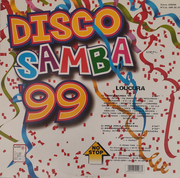 descargar álbum Loucura - Disco Samba 99