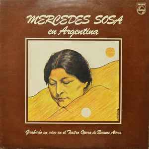Mercedes Sosa - Mercedes Sosa En Argentina album cover