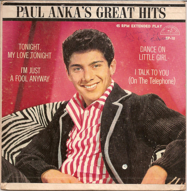 ladda ner album Paul Anka - Paul Ankas Great Hits