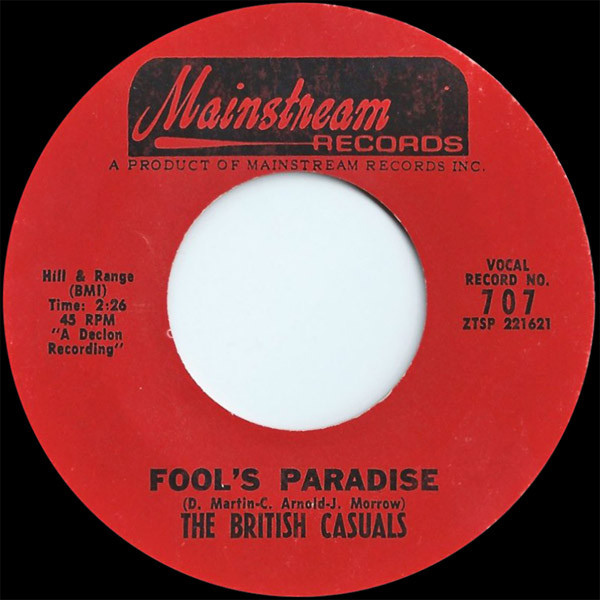 last ned album The British Casuals - Fools Paradise Sunflower Eyes