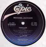 Cover of Thriller, 1984, Vinyl