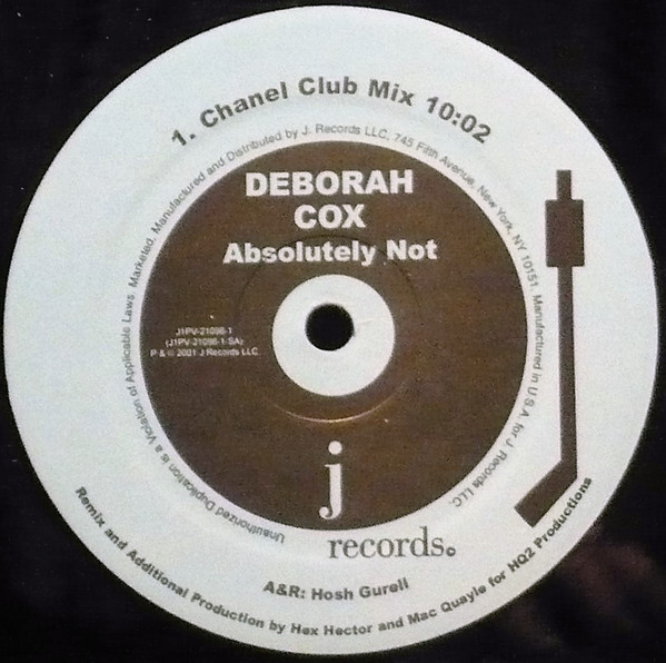 Deborah Cox – Absolutely Not (Remix) (2001, CD) - Discogs