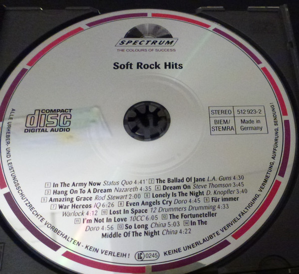 télécharger l'album Various - Soft Rock Hits