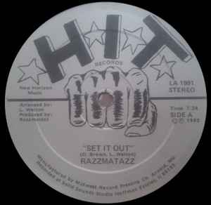 Razzmatazz Set It Out Sunny 1982 Vinyl Discogs