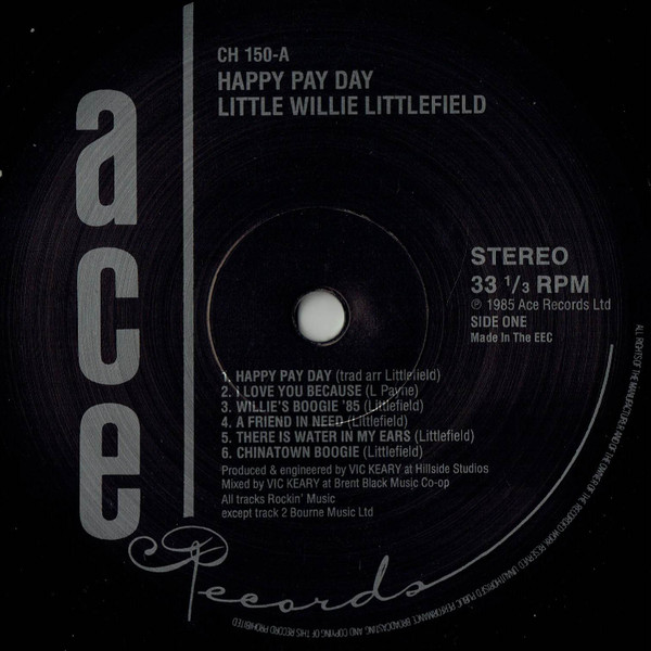 ladda ner album Little Willie Littlefield - Happy Pay Day