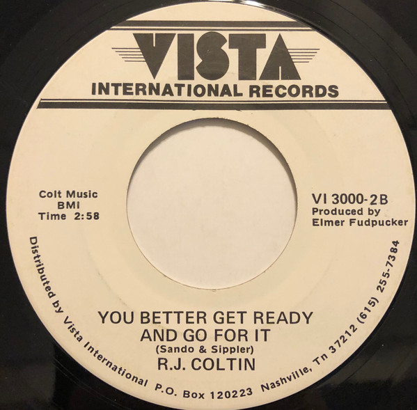 ladda ner album R J Coltin - The Love We Had You Better Get Ready And Go For It