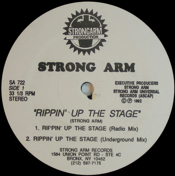 ヴァイナルStrong Arm - Rippin' Up The Stage