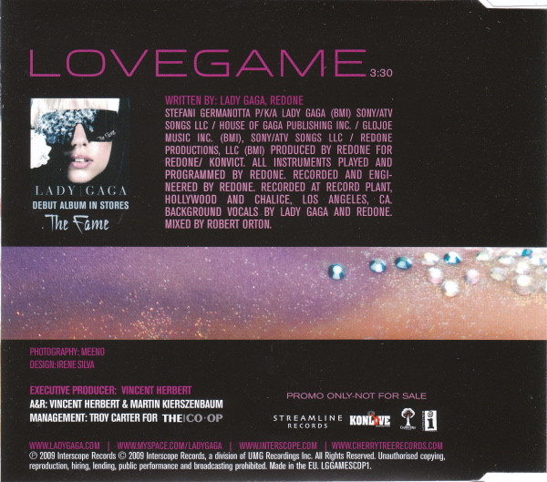lataa albumi Lady Gaga - Lovegame