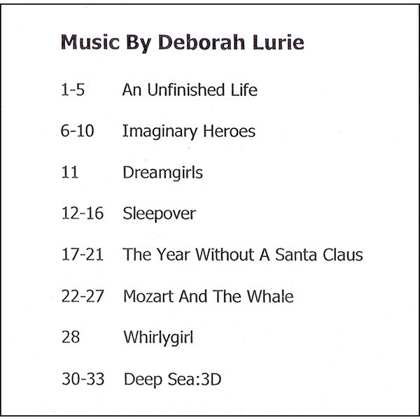 baixar álbum Deborah Lurie - Film Music Sampler