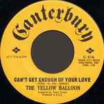 Cover of Can't Get Enough Of Your Love, 1967, Vinyl