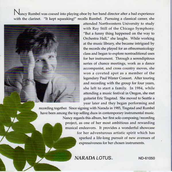descargar álbum Nancy Rumbel - Notes From The Tree Of Life