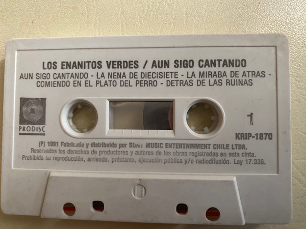 SUPERVENTAS CINTA CASSETTE GENTE NUEVA -SIN PORTADA