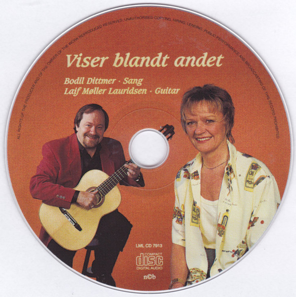 Album herunterladen Laif Møller Lauridsen, Bodil Dittmer - Viser Blandt Andet