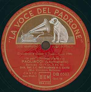 Gino Bechi - Pagliacci album cover