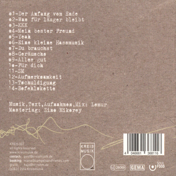last ned album Lemur - Geräusche