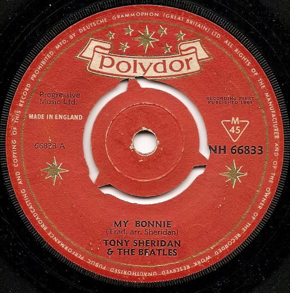 Tony Sheridan & The Beatles – My Bonnie (1962, 1st Pressing, Vinyl