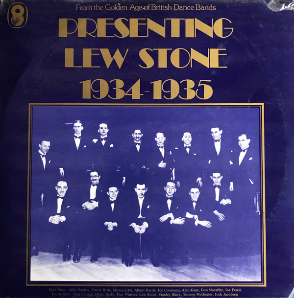lataa albumi Lew Stone - Presenting Lew Stone 1934 1935