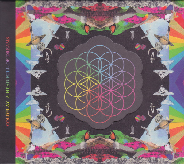 Coldplay, a head full of dreams colored vinyl