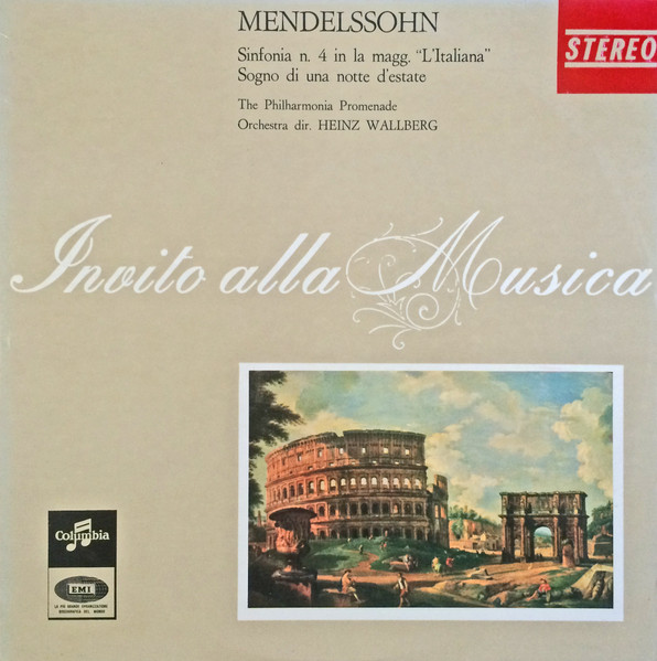 Mendelssohn, Philharmonia Promenade Orchestra, Heinz Wallberg