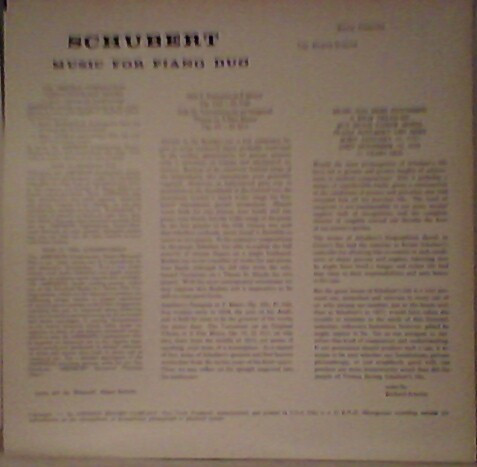 descargar álbum Franz Schubert - Music For Piano Duo