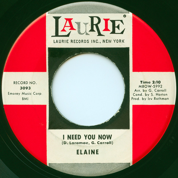 baixar álbum Elaine - I Need You Now