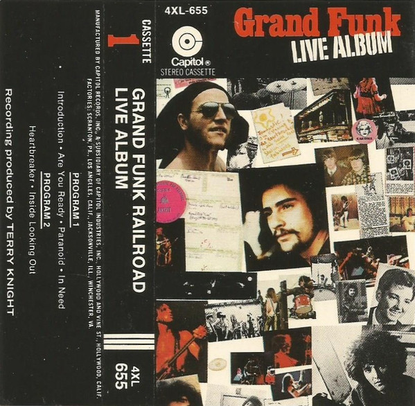 Grand Funk - Live Album, Releases