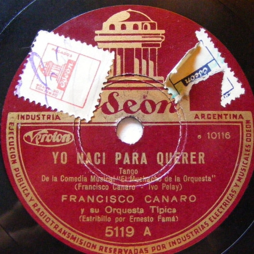 baixar álbum Francisco Canaro Y Su Orquesta Típica - Yo Naci Para Querer Los Parias