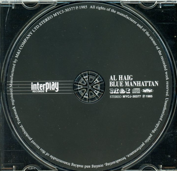 descargar álbum Al Haig - Blue Manhattan