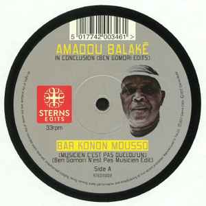 Amadou Balaké - In Conclusion (Ben Gomori Edits) album cover