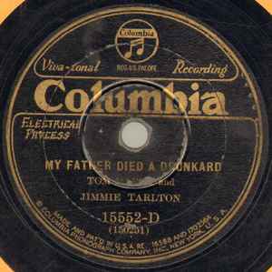Darby & Tarlton - My Father Died A Drunkard / Faithless Husband album cover