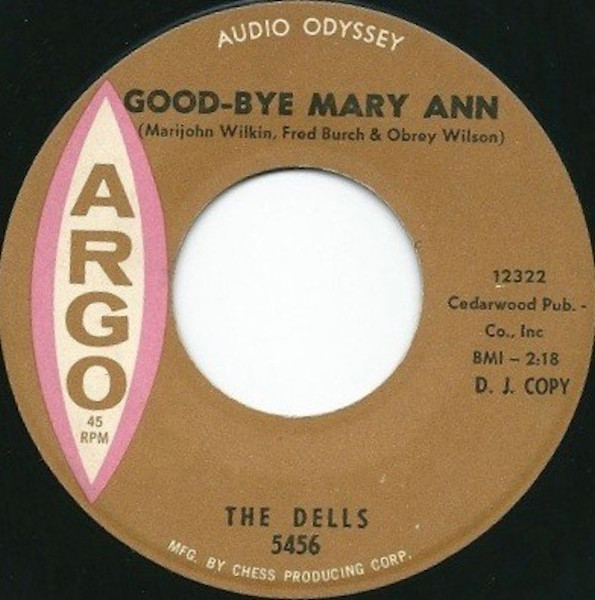 The Dells Good Bye Mary Ann After You 1963 Vinyl Discogs